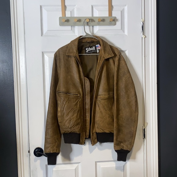 Schott  NYC Model 275 raiders jacket Size 42 Fab! - Picture 8 of 9